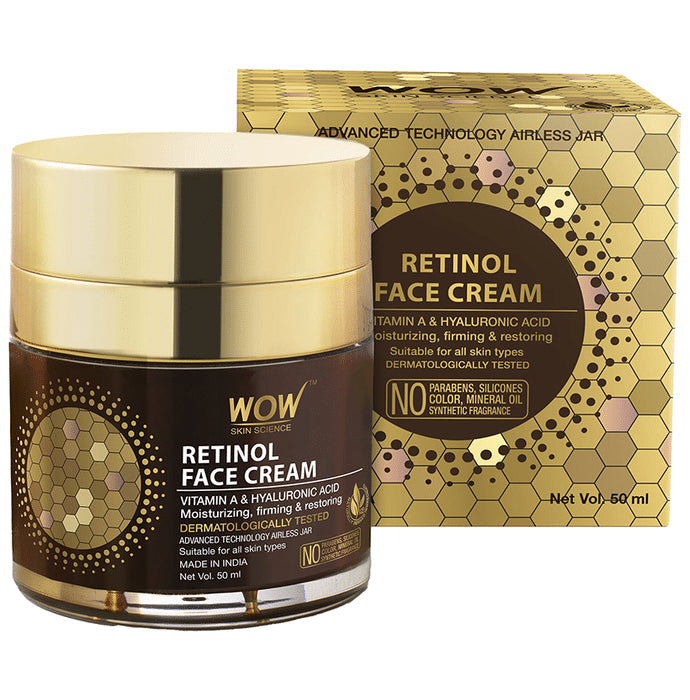 WOW Skin Science Retinol Face Cream Cream - Nibasu