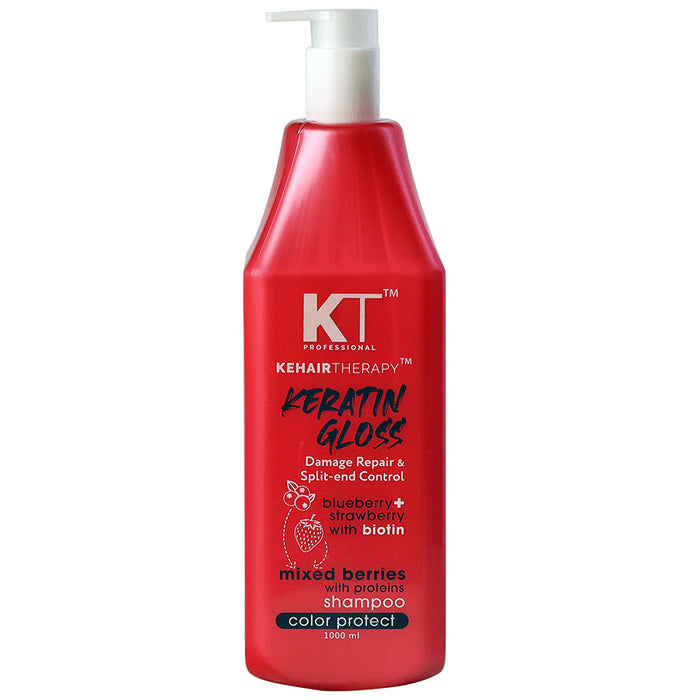 KT Professional Kehair Therapy Keratin Gloss Shampoo - Nibasu