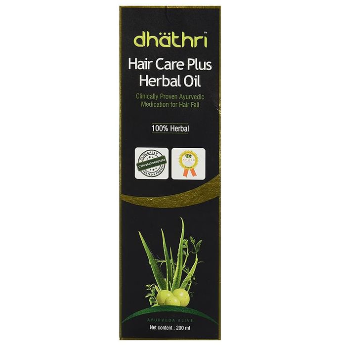 Dhathri Hair Care Plus Herbal Oil - Nibasu
