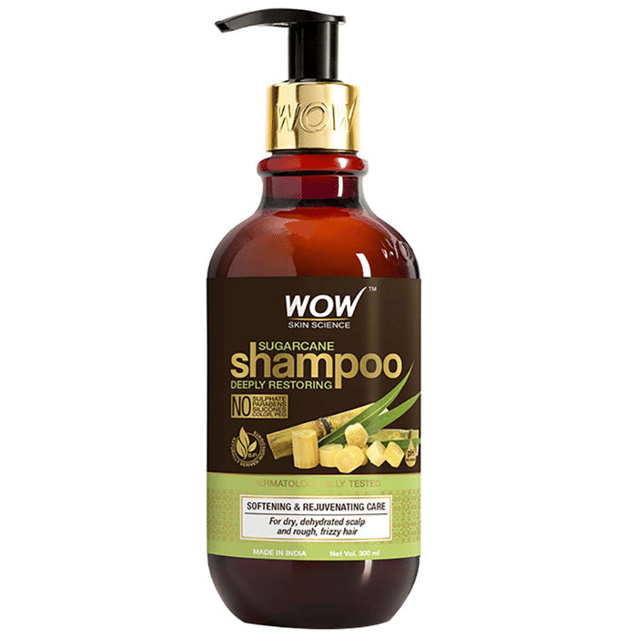 WOW Skin Science Sugarcane Shampoo - Nibasu