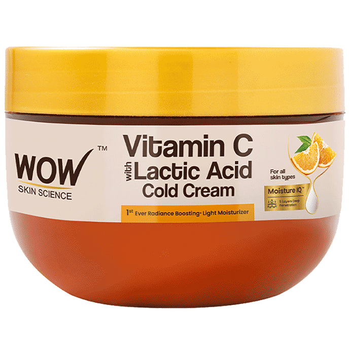 WOW Skin Science Vitamin C with Lactic Acid Cold Cream - Nibasu