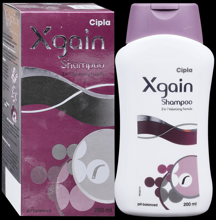 Xgain Shampoo | Nourishes & Strengthens Hair | For Hair Care - Nibasu