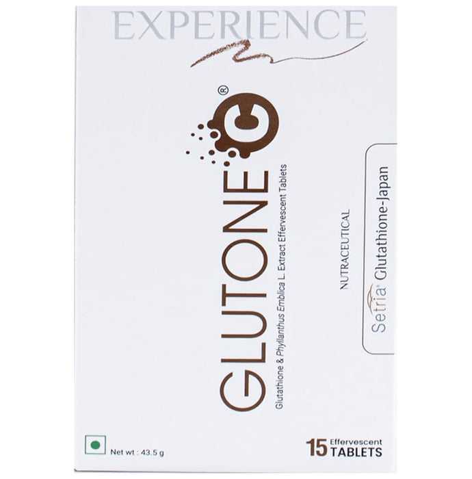 Glutone Glutone C (15 Effervescent Tablet Each) - Nibasu