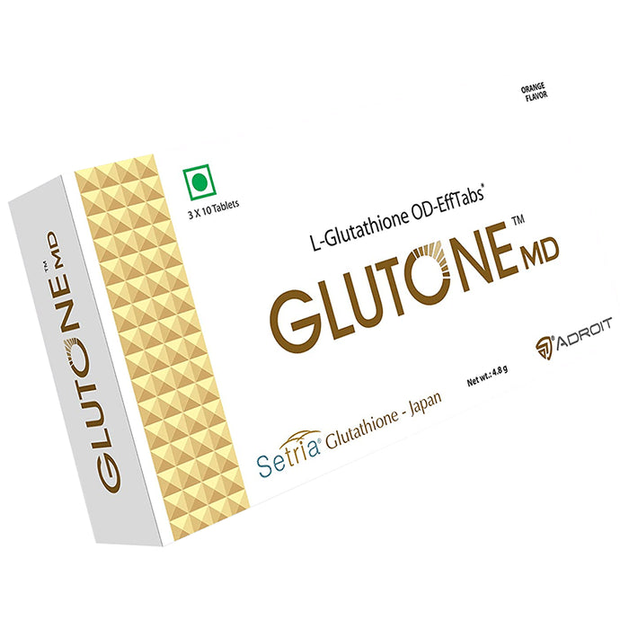 Glutone Glutone MD Tablets (30 Each) - Nibasu