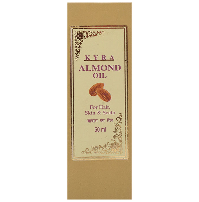 Kyra Almond Oil for Hair, Skin & Scalp - Nibasu