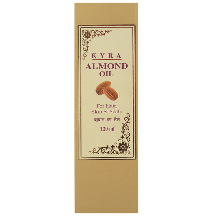Kyra Almond Oil for Hair, Skin & Scalp - Nibasu