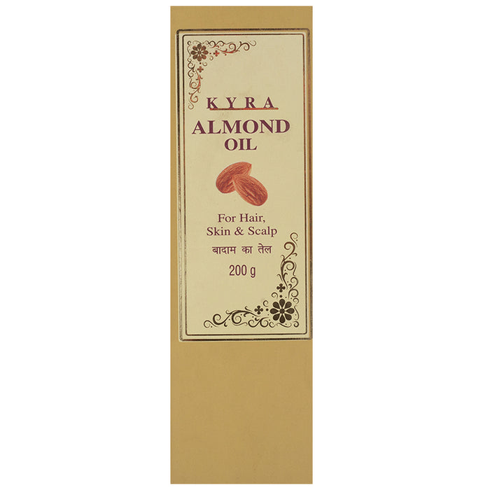 Kyra Almond Oil for Hair, Skin & Scalp - Nibasu