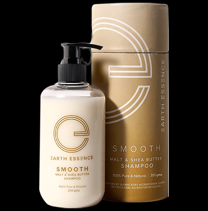 Earth Essence Smooth Malt & Shea Butter Shampoo - Nibasu