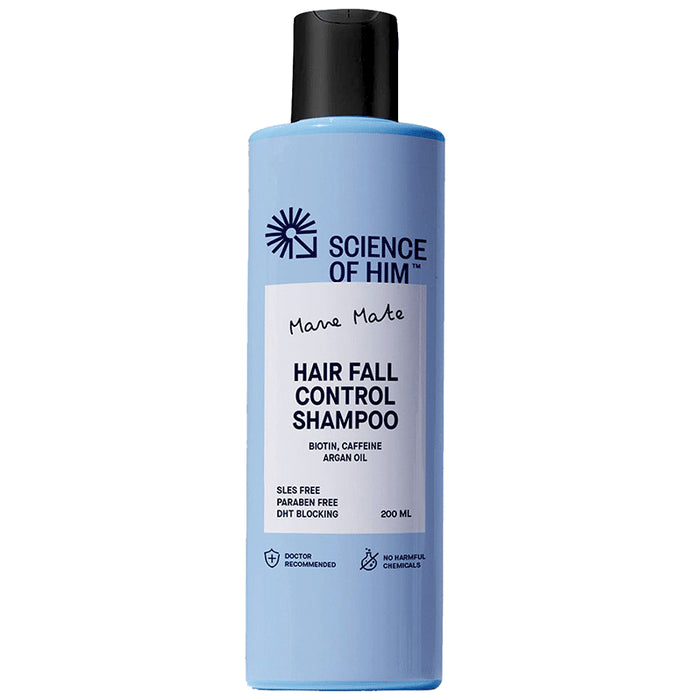 Science Of Him Mave Mate Hair Fall Control Shampoo SLS & Paraben Free - Nibasu