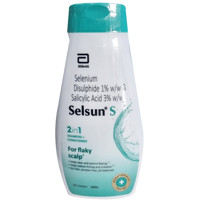 Selsun S Shampoo+Conditioner Scaly Scalp Condition - Nibasu