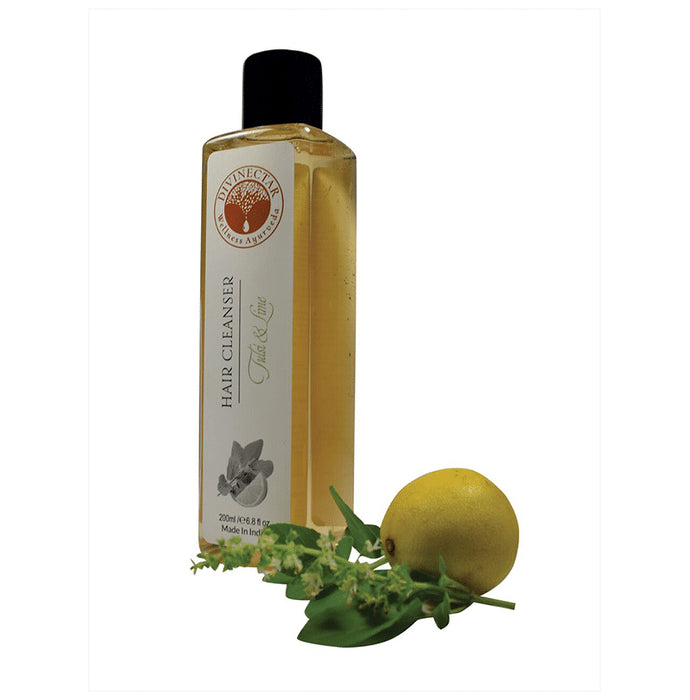 Divinectar Hair Cleanser Tulsi and Lime - Nibasu