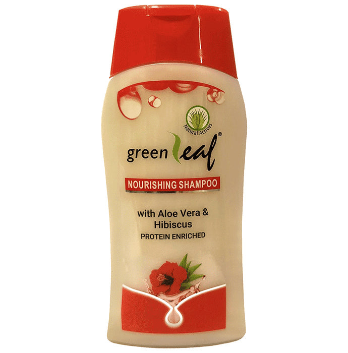 Green Leaf Nourishing Shampoo - Nibasu