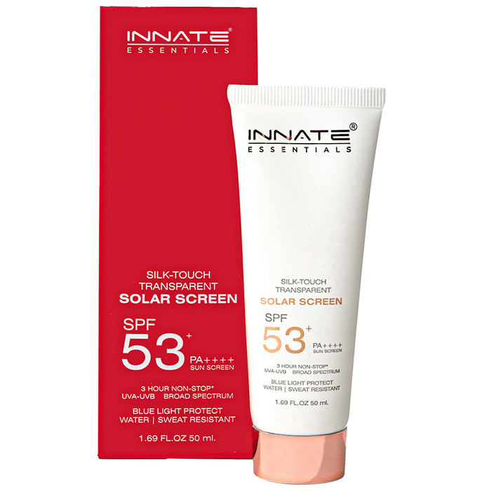 Innate Silk-Touch Transparent Solar Screen 53+ PA++++ - Nibasu