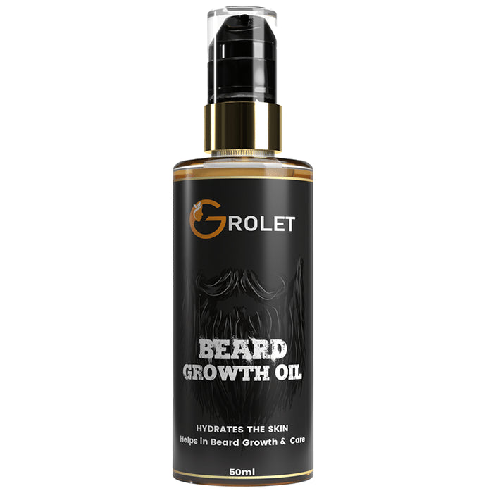 Grolet Beard Growth Oil - Nibasu