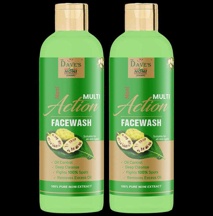The Dave's Noni Multi Action Face Wash (120ml Each) - Nibasu