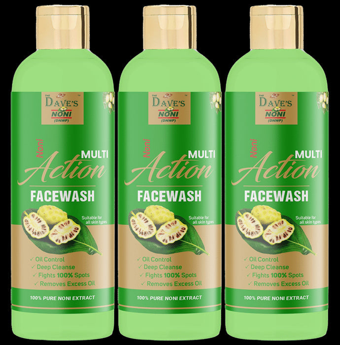 The Dave's Noni Multi Action Face Wash (120ml Each) - Nibasu
