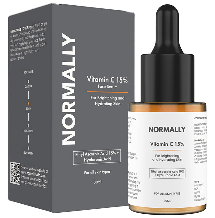 Normally Vitamin C 15% Face Serum - Nibasu