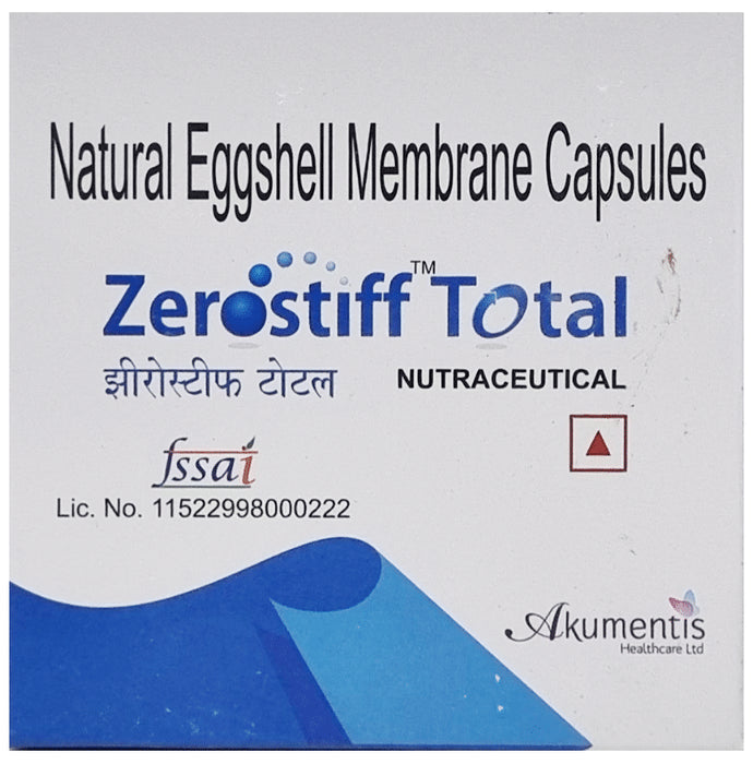 Zerostiff Total Natural Eggshell Membrane Protein Capsule - Nibasu