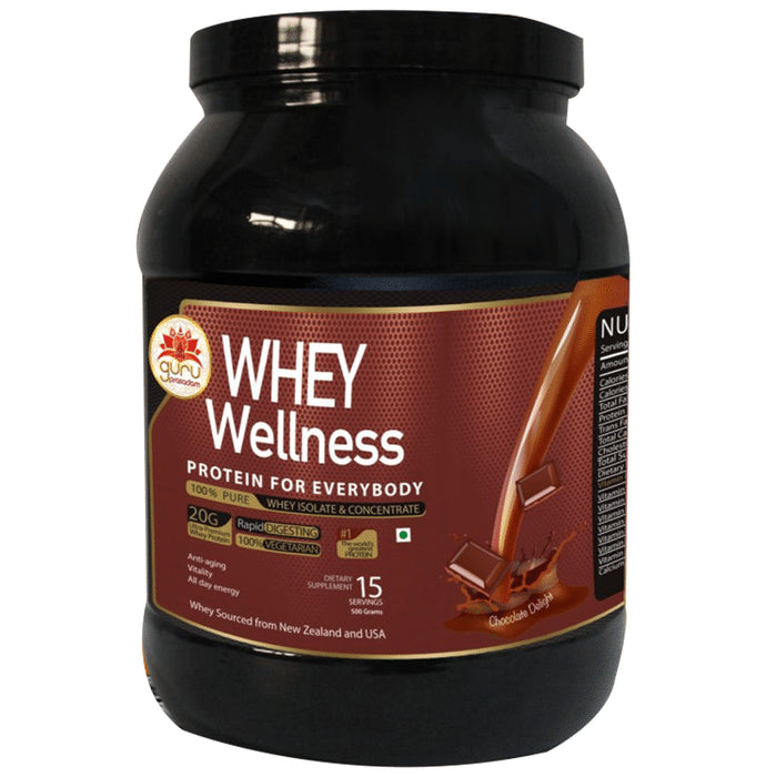Guru Prasadam Whey Wellness Protein Chocolate - Nibasu