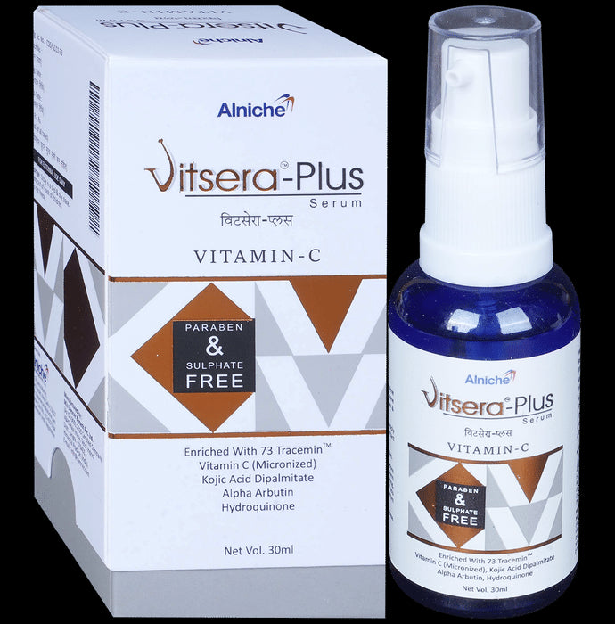 Vitsera - Plus Serum with 73 Tracemin | Paraben & Sulphate-Free - Nibasu