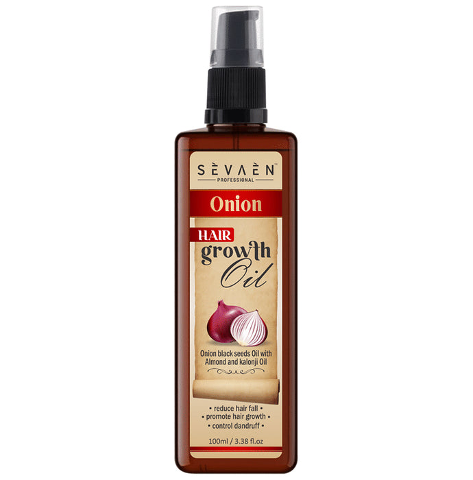 Sevaen Professional Onion Hair Growth Oil - Nibasu
