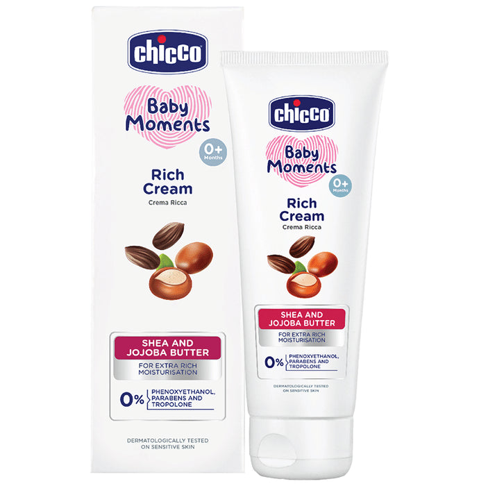 Chicco Moment Rich Cream with Shea and JoJoba Butter Cream - Nibasu