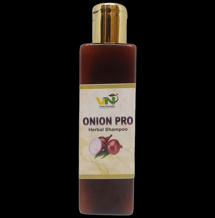 Vivid Naturally Onion Pro Herbal Shampoo - Nibasu