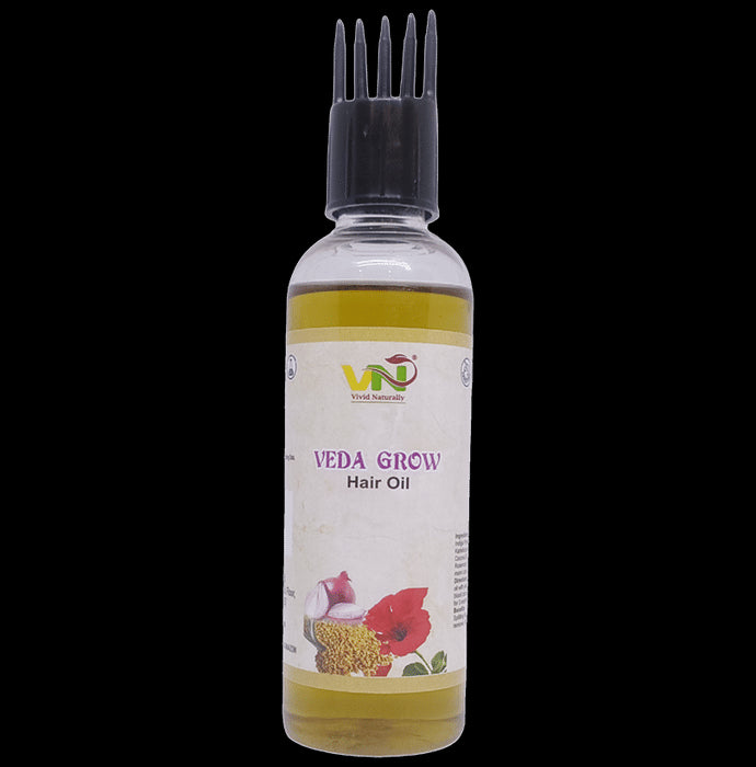 Vivid Naturally Veda Grow Oil - Nibasu