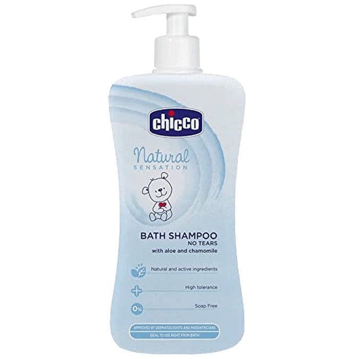 Chicco Natural Sensation No Tears Shampoo - Nibasu