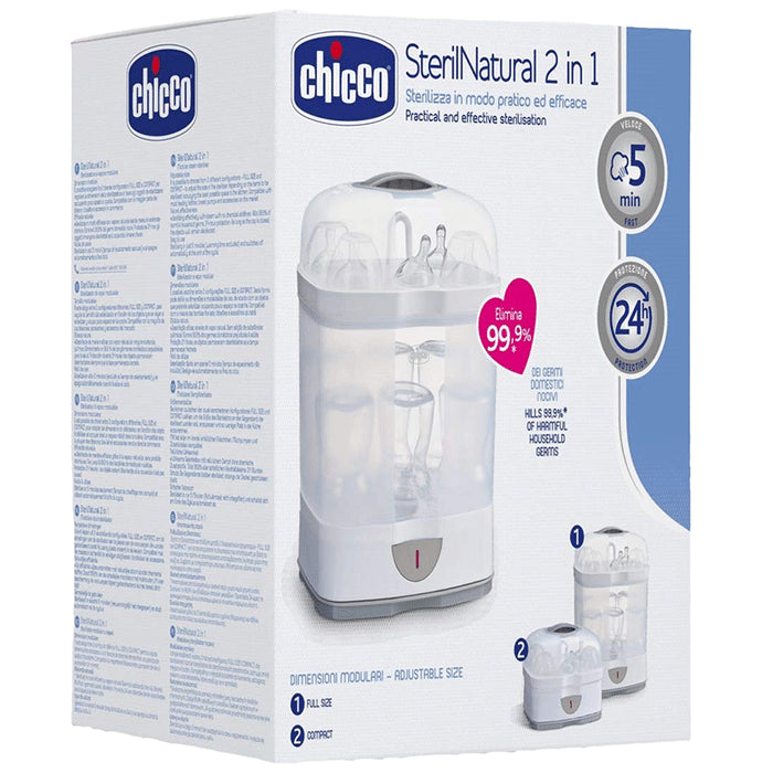 Chicco Steril Natural 2 in 1 Sterlizer - Nibasu