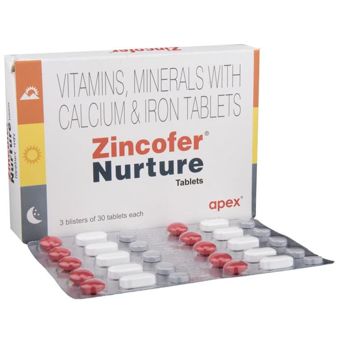 Zincofer Nurture Tablet - Nibasu