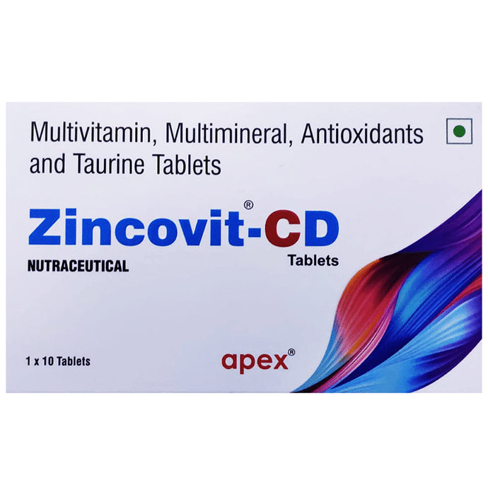 Zincovit-CD Nutraceutical Tablet - Nibasu