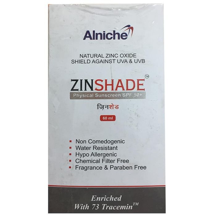 Zinshade Physical Sunscreen SPF 50+ - Nibasu