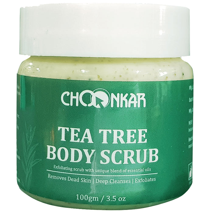 Choonkar Body Scrub Tea Tree - Nibasu