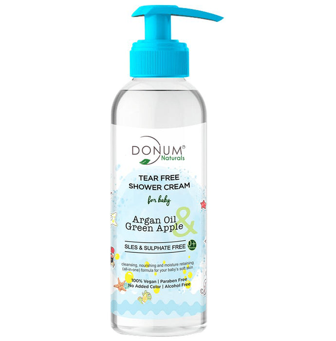 Donum Naturals Tear Free Shower Cream for Baby - Nibasu