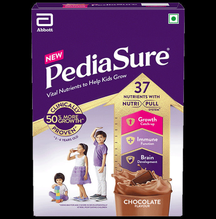 PediaSure Scientifically Designed Nutritional Drink for Kids Growth Premium Chocolate - Nibasu