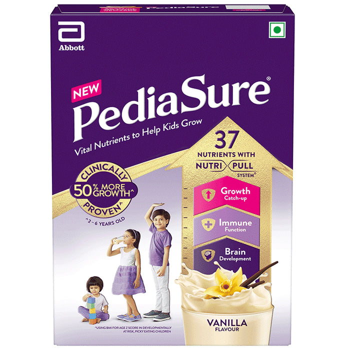 PediaSure Scientifically Designed Nutritional Drink for Kids Growth Vanilla Delight - Nibasu