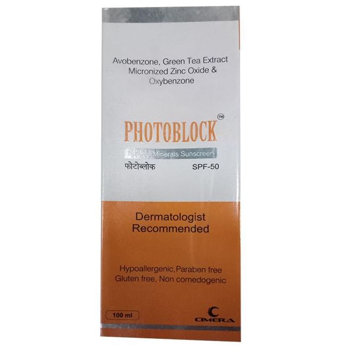 Photoblock SPF-50 Sunscreen Lotion - Nibasu