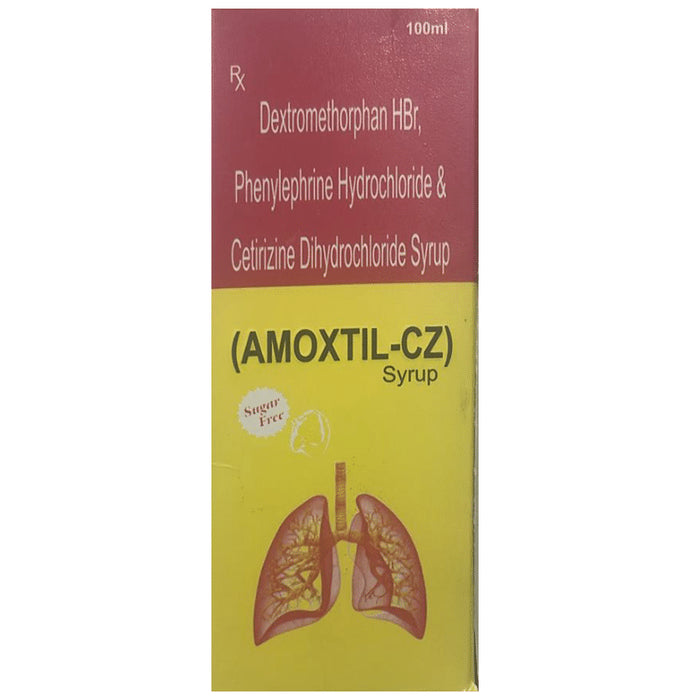 Amoxtil-CZ Syrup Sugar Free - Nibasu