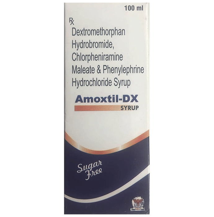 Amoxtil-DX Syrup Sugar Free - Nibasu