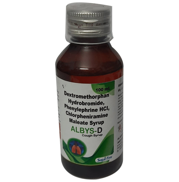 Albys-D Syrup Sugar Free - Nibasu