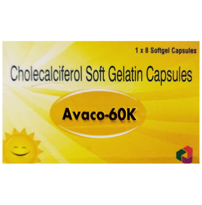 Avaco 60K Softgel Capsule - Nibasu