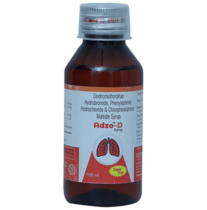 Adzo-D Syrup Sugar Free - Nibasu