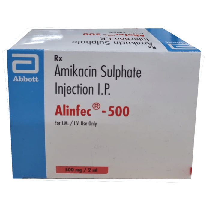 Alinfec 500mg Injection - Nibasu