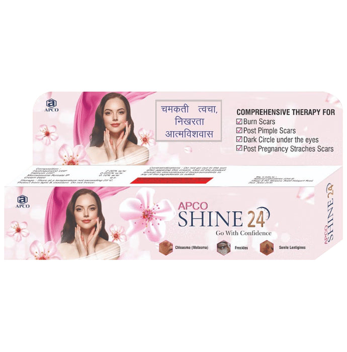 Apco Shine 24 Cream - Nibasu