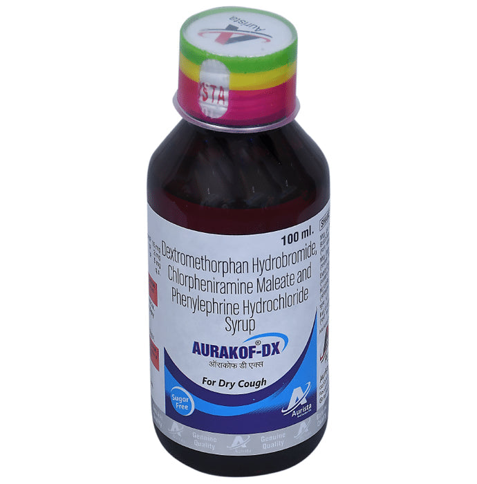 Aurakof-DX Syrup Sugar Free - Nibasu