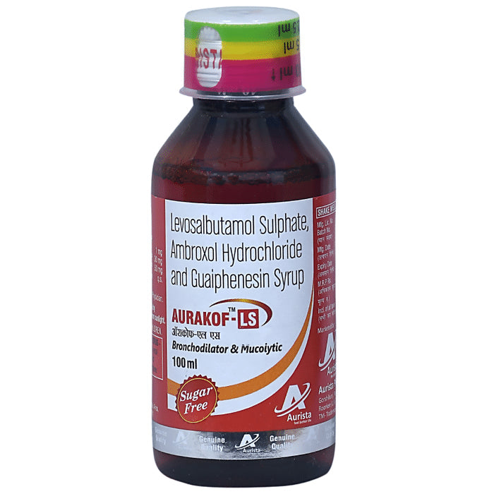 Aurakof-LS Syrup Sugar Free - Nibasu