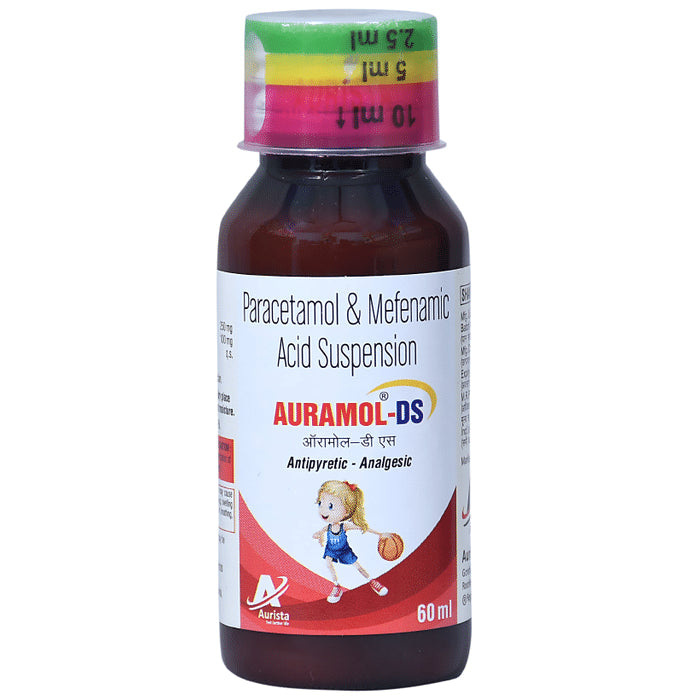 Auramol-DS Oral Suspension - Nibasu