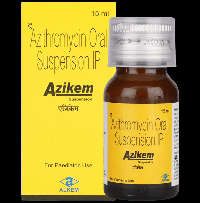 Azikem 100mg/5ml Oral Suspension - Nibasu