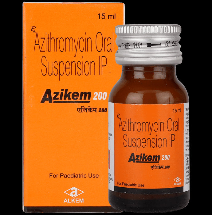 Azikem 200 Suspension - Nibasu